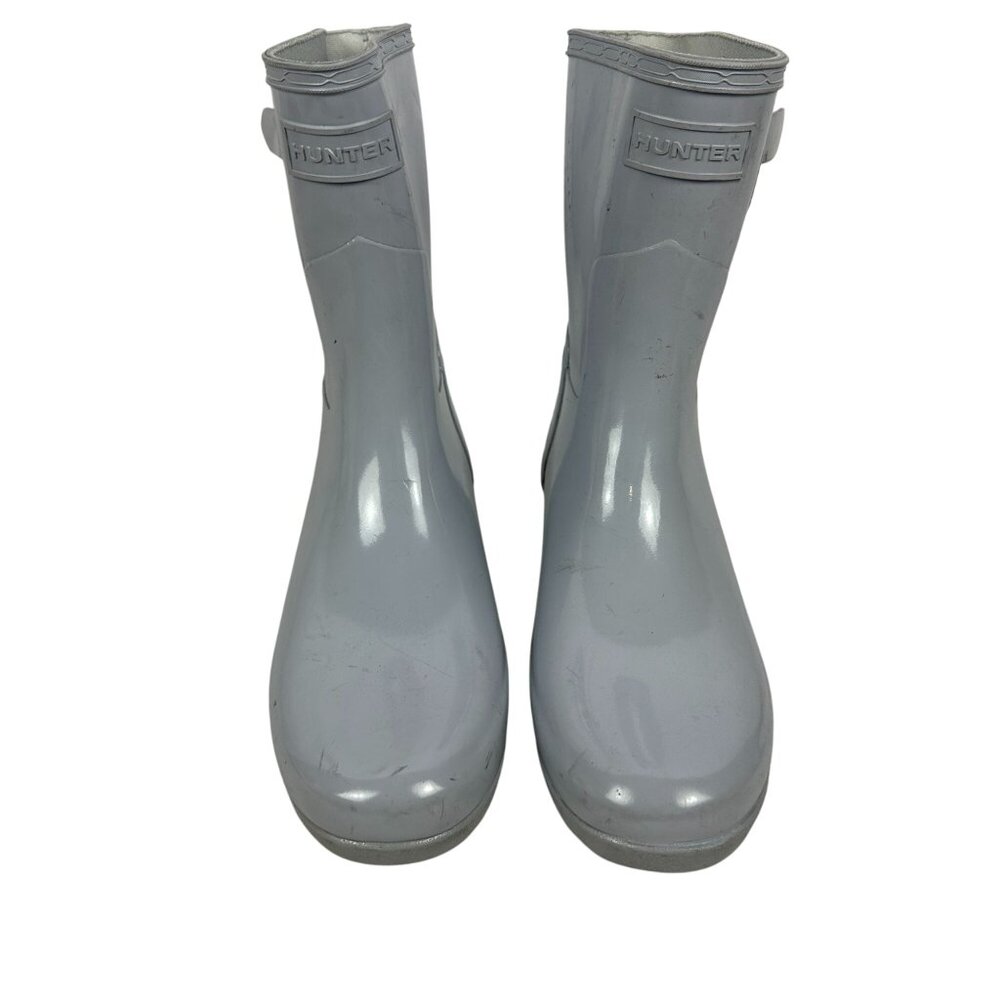 Hunter Womens Short Gloss Rain Boots Size 6